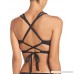 Becca by Rebecca Virtue Women's Color Code Convertible Strap Bikini Top Black L B01KGBCNP2